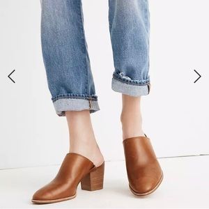 Madewell Brown Mules